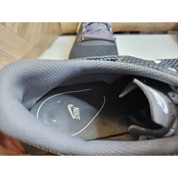 Nike Women's Tanjun Racer Running Training Gray Shoes Size 9.5.  127 - Picture 9 of 11
